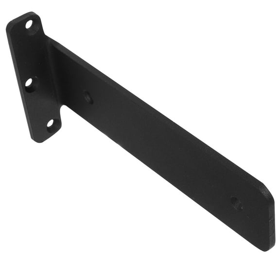 Invisible Bracket Bookshelf Mounting Brackets for Floating Shelves Metal Support Frame Black Decorative