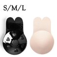 thumbnail image 1 of Invisible Breast Lift Silicone Nipple Cover Push Up Bra Tape Sticker Rabbit Pad, 1 of 17