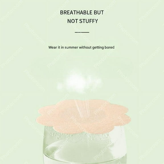 Invisible Breathable Nipple Stickers Anti Bump Thin Chest Stickers for Girls Summer