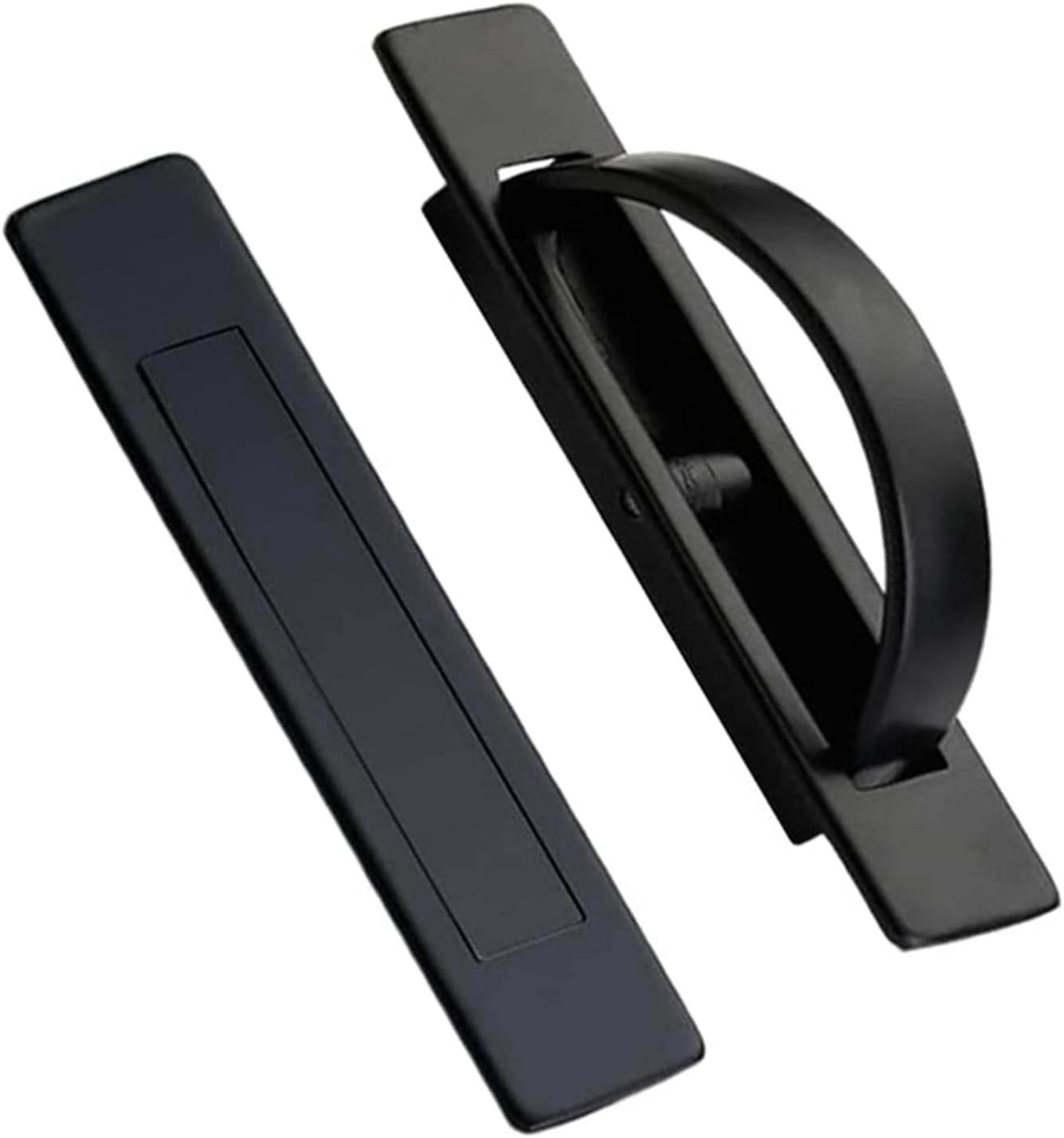 Pull Handle Invisable Invisible Cabinet Drawer Handle 180° Rotating Zinc Alloy Hidden Grip ...