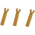 thumbnail image 1 of Invisible (Conceal) YKK Zippers - Perfect for Clothes, Crafts & Sewing Projects - Color: Gold #087 - Made in The United States (3 Zippers Per Pack) (24" Inches), 1 of 1