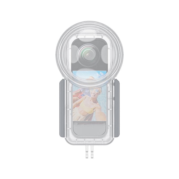 Invisible Dive Case for Insta360 X5, 50m/165ft Underwater Diving Waterproof Case Housing Cover Protective Shell Photography Cases Action Camera Accessories