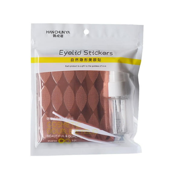 Invisible Double Eyelid Tape, Water Activated Lace Sticker for Hooded Eyes, 360pcs