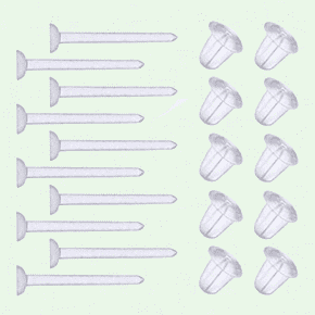 Clear Invisible Earrings
