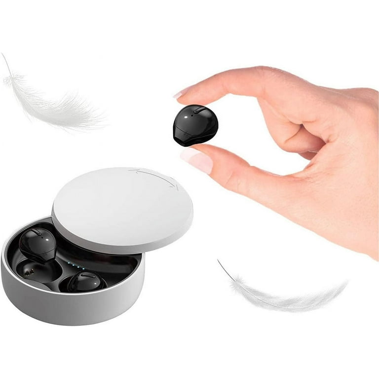 Invisible Earbuds Sleep Smallest Bluetooth Earbuds Mini Wireless Ear Buds Discreet Bluetooth Earpiece Tiny Hidden Small Ears Earbud for Work