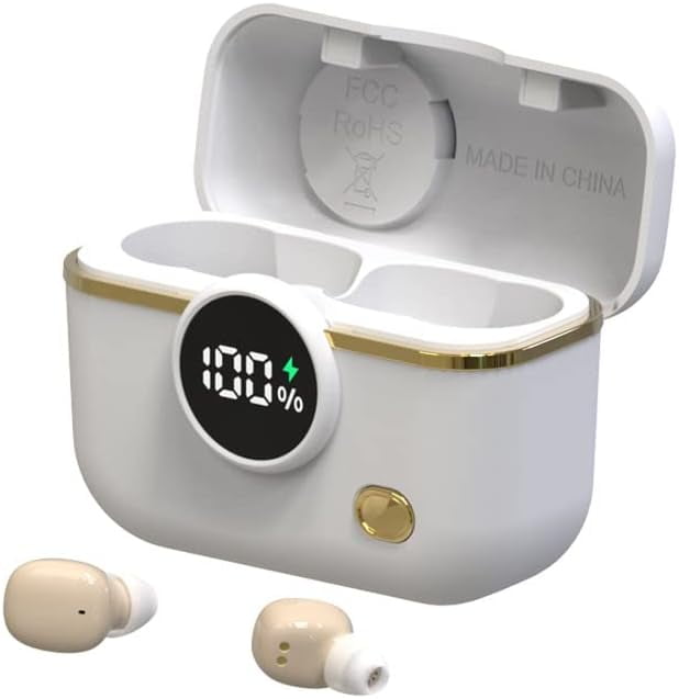 Invisible Earbuds Wireless Bluetooth Smallest Secret Hidden Headphones