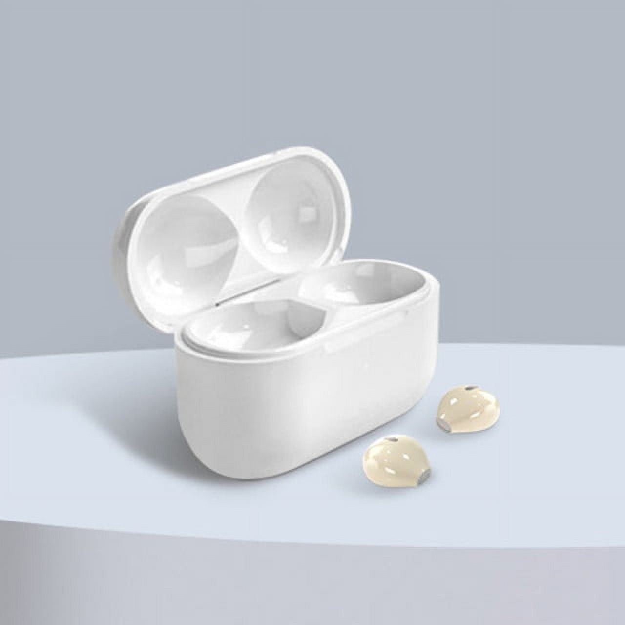 Invisible Earphones Bluetooth 5.2 Wireless Sleeping Earbuds Hidden Headphones Type C Mini Earpiece With Mic For Small Ears