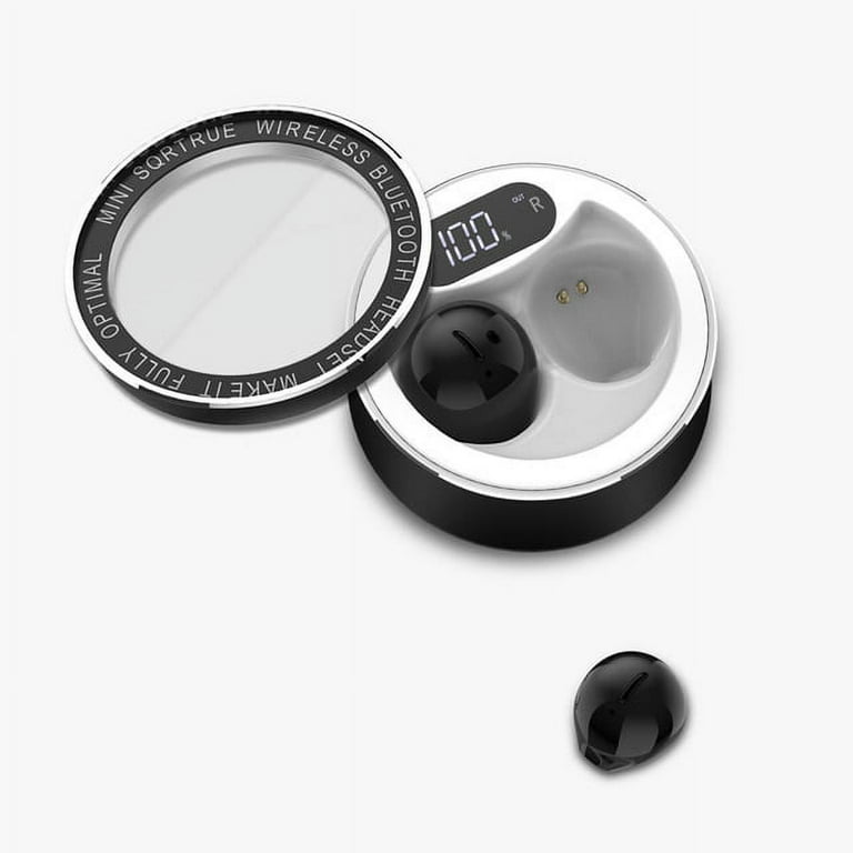 Invisible Earphones Bluetooth 5.2 Wireless Sleeping Earbuds Hidden Headphones Type C Mini Earpiece With Mic For Small Ears