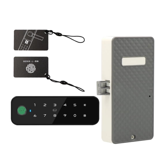 Invisible Electronic RFID Cabinet Lock Keyless Hidden Door Lock for Furniture Cabinet Drawer ,Easy to Use
