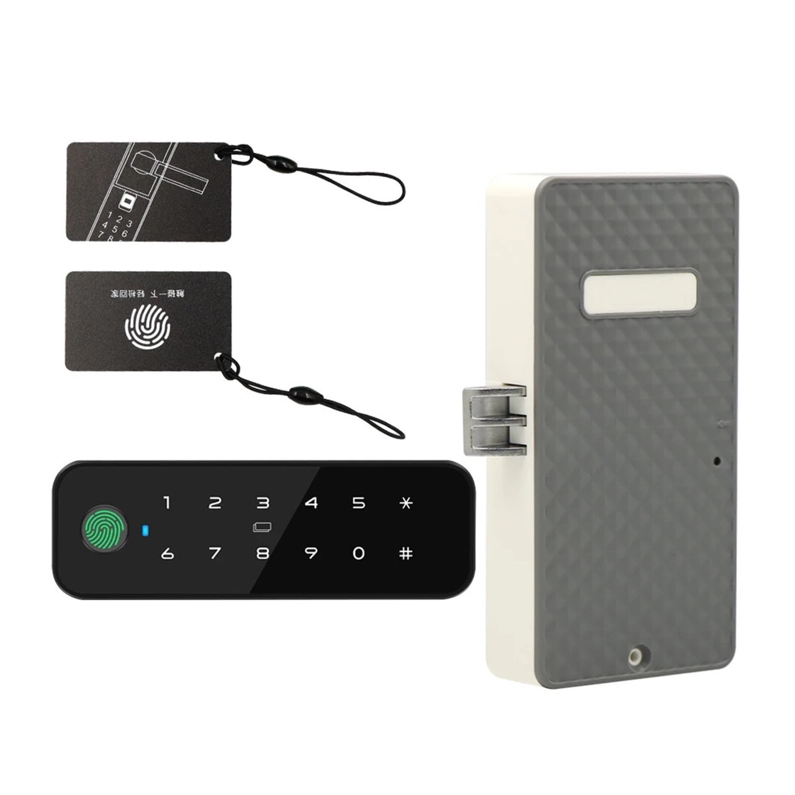 Invisible Electronic RFID Cabinet Lock Keyless Hidden Door Lock for Furniture Cabinet Drawer ,Keyless Entry Deadbolt