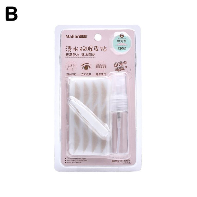 Invisible Eye-Lifting by Sticked Instant Double Eyelid Make-Up 