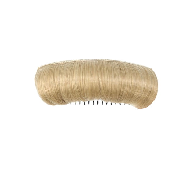 Invisible Fluffy Hair Pad for Volume & Height - Natural Hair Bump Clip for Elegant Updos & Buns