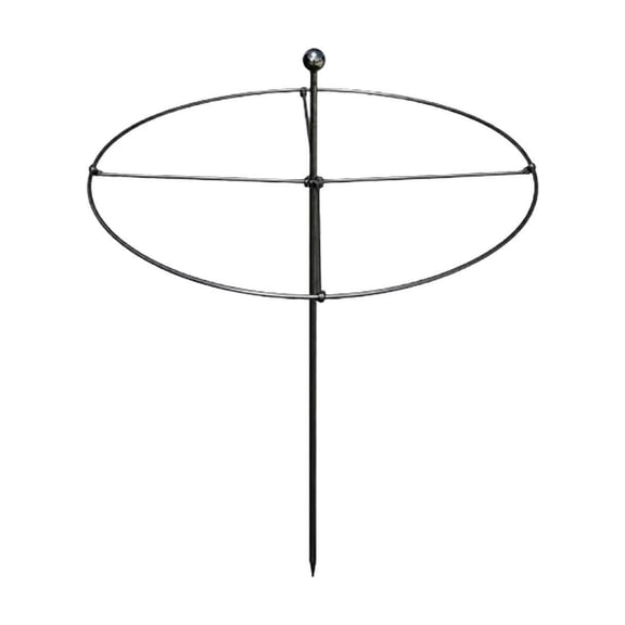 Invisible Garden Support Rack Sturdy Metal Plant Stand for Peonies Hydrangeas Tulips Easy Installation Durable Rust Resistant Ideal for Potted Plants Balconies Flower Beds 240g,Multicolor