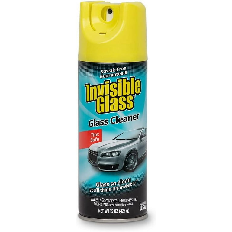 BullSnot! Glass Cleaner Foam Spray, Streak-Free for Car Windshield, Mirror,  Window Cleaning - Heavy Duty for Auto Exterior - Ammonia-Free, No Drip