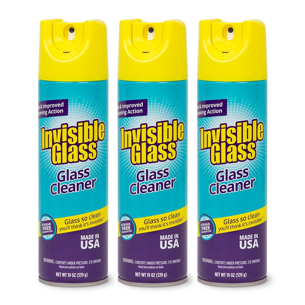 Invisible Glass 911603PK Premium Glass and Window Cleaner Aerosol Can