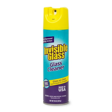 Invisible Glass 91160 EZ Grip Aerosol Spray Cleaner, 19 oz