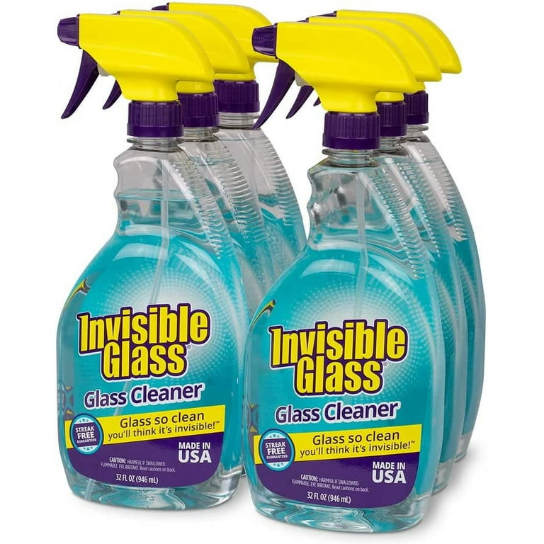  Invisible Glass 92194 32-Ounce Cleaner and Window Spray for  Home and Auto for a Streak-Free Shine Film-Free Glass Cleaner and Safe for  Tinted and Non-Tinted Windows and Windshield Film Remover 
