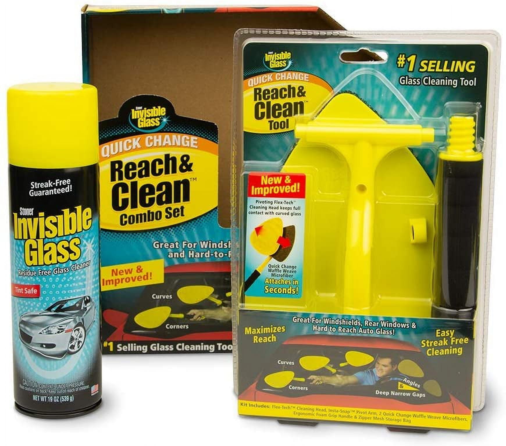 Glass Master Car Window Cleaning Kit GMU1 for hard to reach areas