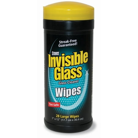 Stoner Invisible Glass Glass Cleaner Wipes (28-Count) 90166