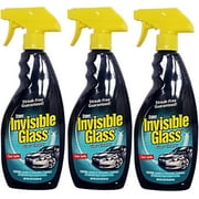Stoner Invisible Glass Spray Window & Glass Cleaner - Easy Grip - 3 Pack, 22 Ounce