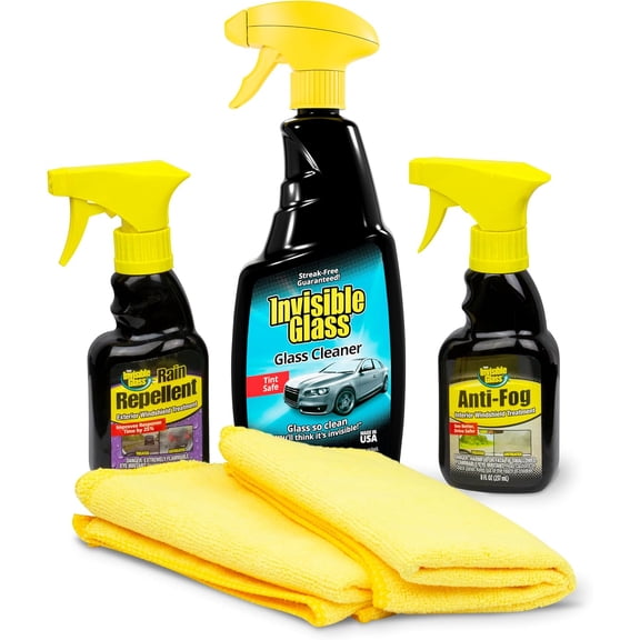 Invisible Glass Windshield Treatment Kit Automotive Cleaners, 1 lb, 5 Piece