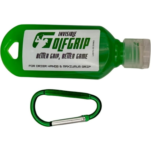 Invisible Golf Grip - Better Grip, Better Game The original clear drying, grip enhancing solution for your swing!