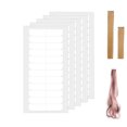 thumbnail image 1 of Invisible Hair Extensions Tape,1.57x0.3inch Double Sided Hair Tapes,QZS Portable Hair Extension Supplies for Indoor and Outdoor use,White, 1 of 6
