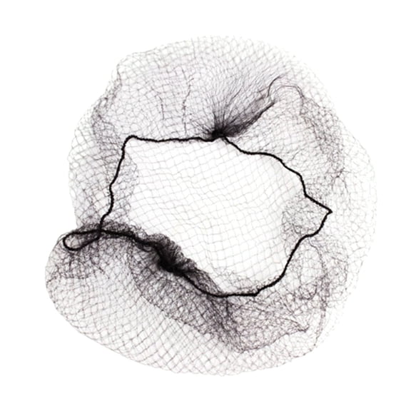 Invisible Hair Nets, 18 Inch Elastic Bun Cover for Ballet Dance Exams, Strong Hold Mesh Snood for Ballerina, Nurse, Chef, Professional Sleek Bun Maker, 1 Pcs