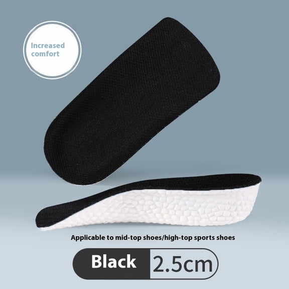 Invisible Height-Boosting Shoe Insoles, Arch Support Sport Inserts for Comfort & Lift
