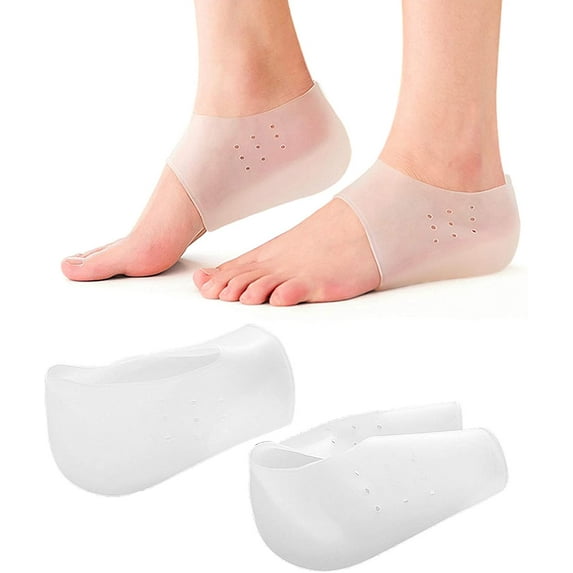 Invisible Height Increase Insole, 2 Pair of Invisible Inner Heightening Insoles Non-Slip Heightening Socks Leg Lengthen Increase Heightening Insoles for Men and Women(2cm)