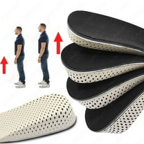 Invisible Height Increase Insole Unisex 2-5cm Half Heel Shoe Insoles Breathable Ultra Light Elevated Sports Shoes Pad Cushion