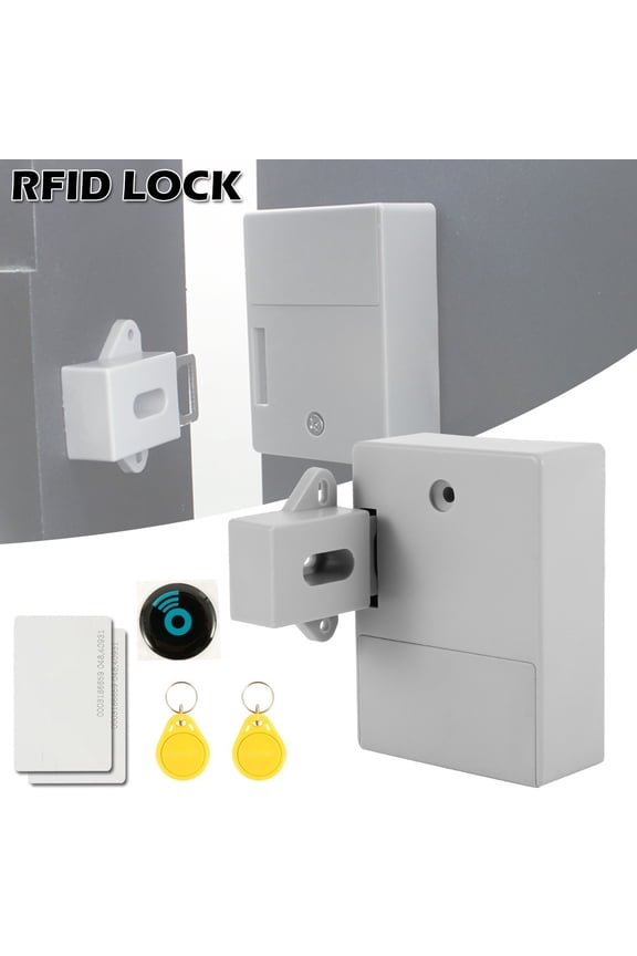Invisible Hidden RFID Programmable Intelligent Sensor Cabinet Drawer Door Electronic Lock