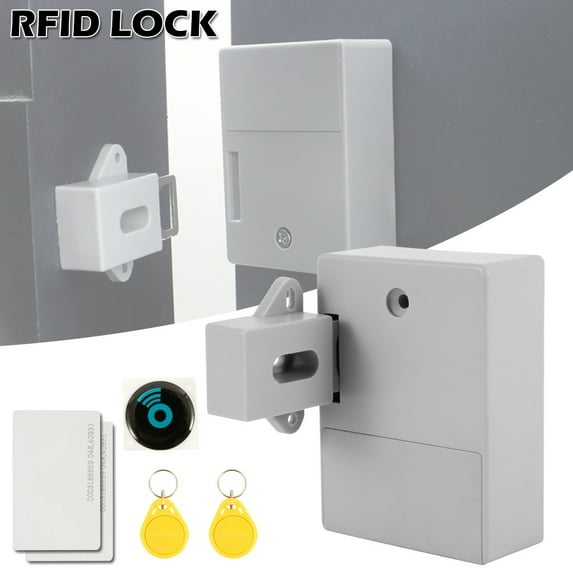 Invisible Hidden RFID Programmable Intelligent Sensor Cabinet Drawer Door Electronic Lock