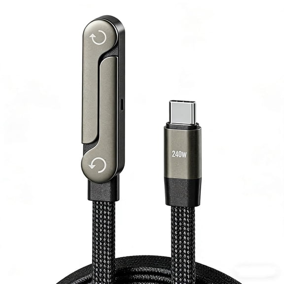 Invisible Holder Charger Cable with Stand, 360° Adjustable Metal Kickstand Type-C Fast Charge Wire, 1/2/3 Pack Multi-Purpose Phone Holder for Travel.