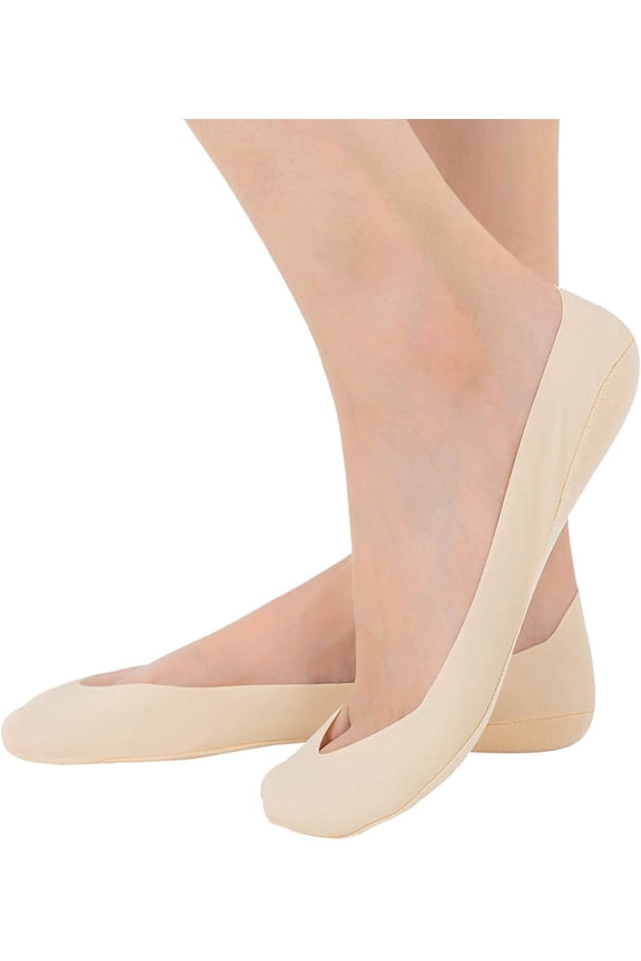 Invisible Ice Silk Breathable Non-Slip Socks ,Womens No Show Thin Socks Cotton Nylon Low Cut Liner Non Slip hidden Invisible Socks for Flats Sneaker