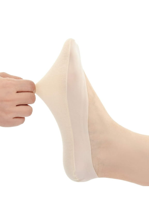 Invisible Ice Silk Breathable Non-Slip Socks ,Womens No Show Thin Socks Cotton Nylon Low Cut Liner Non Slip hidden Invisible Socks for Flats Sneaker