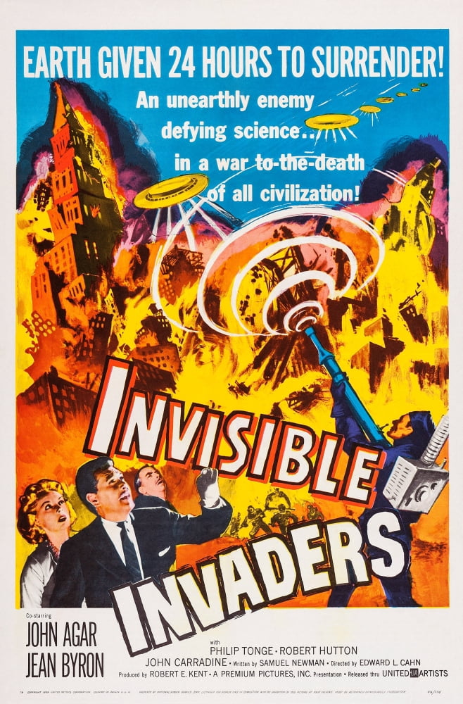 Invisible Invaders U Canvas Art - (11 x 17)