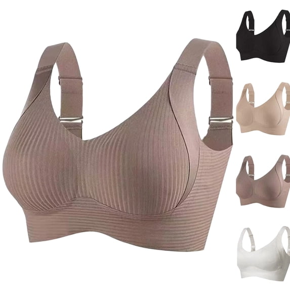Invisible Lift Bra, Invisible L ift Bra, Adjustable Wireless Bras for Older Women 2026 Coffee 36