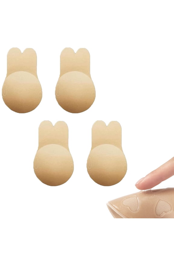 Invisible Lifting Bra,Reusable Rabbit Sticky Bra,Backless Strapless Bras for Women