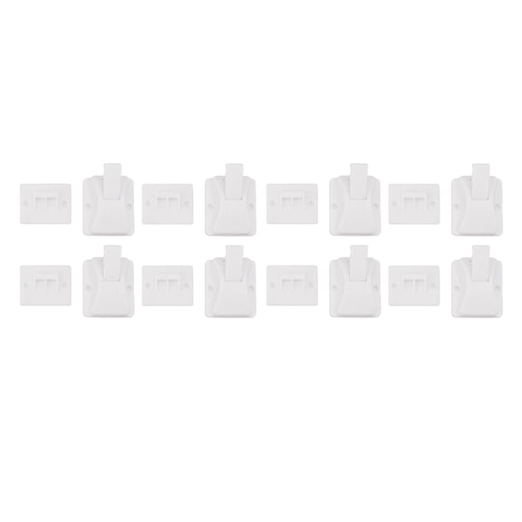 Invisible Magnetic Cabinet Locks for Babies Proof Child Safety Drawer Lock 4 Packs / 10.16 cm