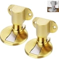 thumbnail image 1 of Yardley London Floor Mount Magnetic Door Stopper Gold 2 Pack, 1 of 9