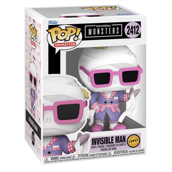 Invisible Man Universal Monsters Chase Variant Vinyl Figure