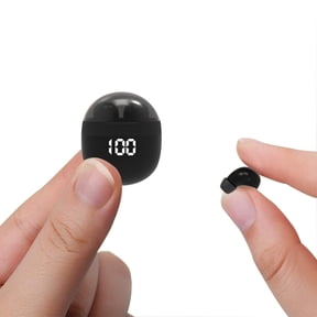 Invisible Mini Earbuds Wireless Bluetooth Small Headphones Low Profile Micro Smallest Tiny Discreet Hidden Headphones for Work Invisible Sleep Wireless Earphone for Small Ear Canals