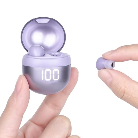 Invisible Mini Wireless Bluetooth Earbuds Tiny IPX5 Waterproof Sleep Stereo Fit All Ears Stereo Sound for Comfort Sleep & Daily Use