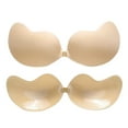thumbnail image 1 of Invisible Push Up Bra Backless Strapless Bra Seamless Front Closure Bralette Underwear, 1 of 11