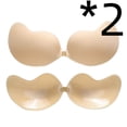 thumbnail image 1 of Invisible Push Up Bra Backless Strapless Bra Seamless Front Closure Bralette Underwear, 1 of 11
