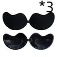 thumbnail image 1 of Invisible Push Up Bra Backless Strapless Bra Seamless Front Closure Bralette Underwear, 1 of 11
