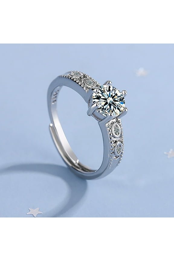 Invisible Ring Size Adjuster for Loose Rings, Metal Material, As Show Color, One Size, Ring Guard Spacer Clip-On Sizer