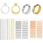 Invisible Ring Sizer Adjuster Set, 46PCS Spiral Ring Guards Resizer for Loose Rings, Comfortable Fit for Men and Women