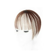 Invisible Seamless Thin Hair Topper Hairpiece Cover Bangs Up 3D Baldness L
